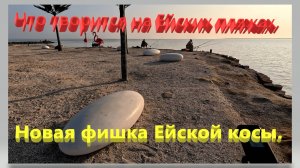 Что творится на Ейских пляжах. Новая фишка Ейской косы, которая ОЧЕНЬ напрягает.