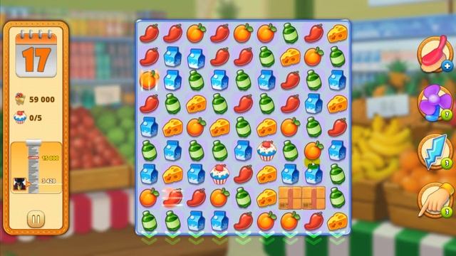 Supermarket Mania - Match 3 - Level 48-5 - Супермаркет Мания - Три в ряд смотреть онлайн