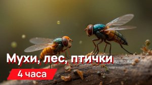 Звуки для соседей - мухи, лес, птички