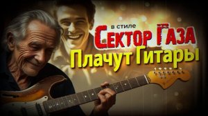 В стиле Сектор Газа: "Плачут гитары" - ai cover by Частный и В