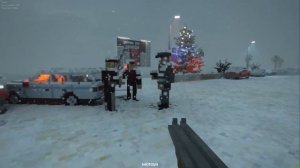 Обзор карты Russian Town 5 winter в Teardown! 1 Часть