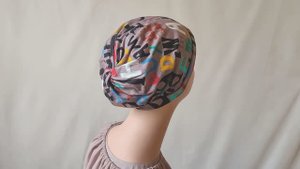 Бини двухслойная хб трикотаж арт.112284