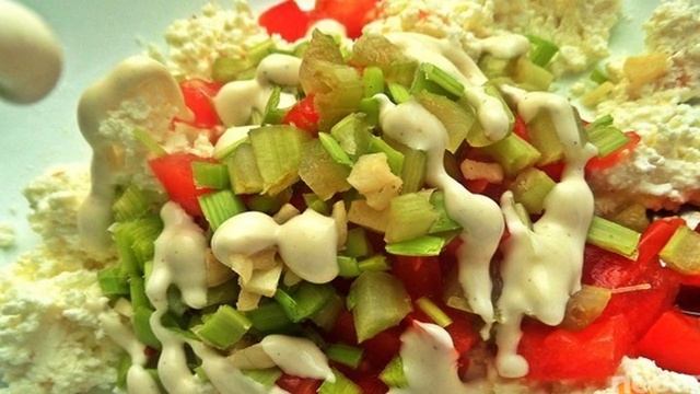 Гречневая каша с творогом