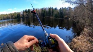 Удилище Kuzicach Jarven Lohi 787 MF 8 40 gm 4 pc представление на воде