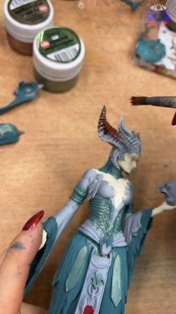DigitalCraft3D Постобработка фигурки Лилит из Diablo 4  #lider3d  #3dпринтер #3dпечать #diablo4