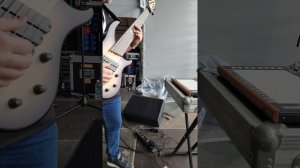 Саундчек на @moscowjazzfestival площадка ВДНХ. Играю в 19.00 сегодня. 
Бас Dingwall ABZ и синтезатор