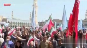 Красный флаг мщения взвился над священной мечетью Ирана