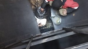 Очистка ёмкостей после дизтопливо.