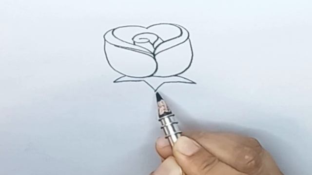 how to draw a rose!! Как нарисовать цветок розу!!Rose drawing easy!! drawing смотреть онлайн