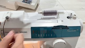 Намотка шпульки в швейной машине