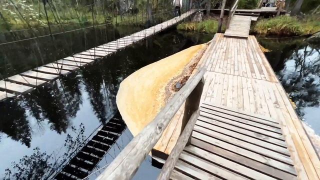 Водопад Ахинкоски. Рускеала. Сортавала. смотреть онлайн