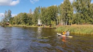 Прогулка на сапбордах по Волге в КАЛЯЗИНЕ