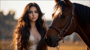 Красивые девушки. Очаровательные наездницы.