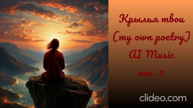 Крылья твои (my own poetry) AI Music ver. 3 смотреть онлайн