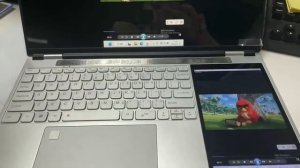 💻 #ДвухЭкранныйНоутбук с Intel N100!  #PortableLaptop с 15,6 IPS 2K и 7 с