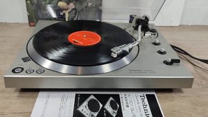 Проигрыватель винила Technics SL-1301. Made in Japan. ТЕСТ.