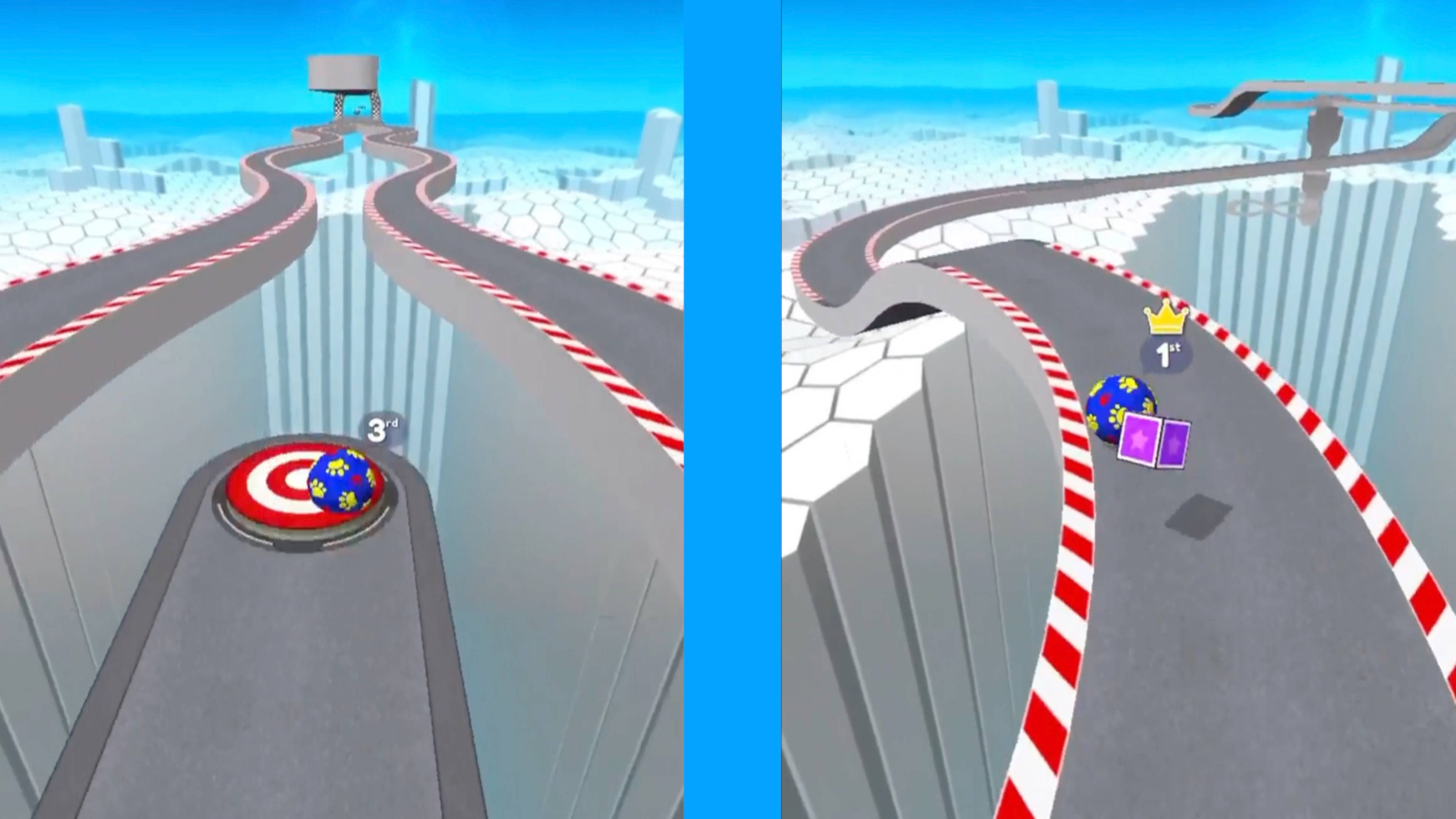 Going balls All Levels Gameplay IOS Android Going Balls Level 699 Race 3