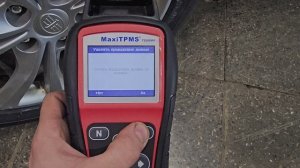Установка датчиков TPMS на FAW X80.
