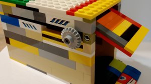 Гараж из лего 1-я часть