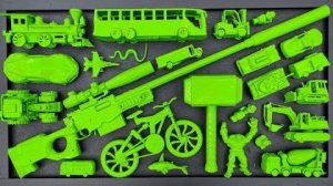 Чистим игрушечные гоночные машинки, Автобусы Telolet, Поезда, Двухэтажные автобусы, грузовики Molen,