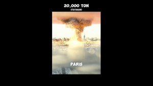 Реальный масштаб ядерного взрыва (2024)
