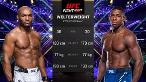 Полный бой Камару Усман vs Хоакин Бакли #UFCAtlanta #мма #ufc