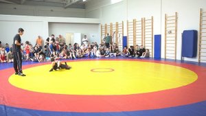 Греко-римская борьба! 2015-2017 г.р. Шантарин Никита (Новопокровск)-Ибадов Максим (Новопокровск)