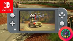 Rally Arcade Classics Nintendo Switch Lite Gameplay - FPS Monitor