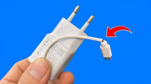 Не выбрасывайте сломанный зарядный кабель😱! Используйте этот трюк, и он прослужит дольше нового