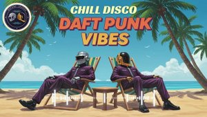 Daft Punk Inspired Sunset Groove  Chill Disco x Funk Vibes x Neo Soul Mix