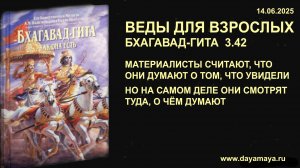Веды для взрослых. Бхагавад-гита 3.42