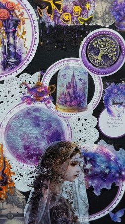 «Хранительница мира🔮🌙✨ #скрапбукиг #асмр #фэнтази