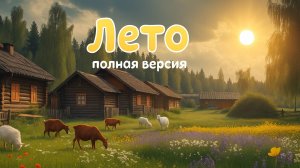 НейроПесенка 🌞 Лето 🌷 полная версия 🎵