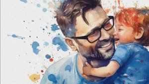 Папочка с праздником - 15 июня - Поздравление с днем отца #деньотца #деньпапы #сднемотца