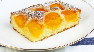 ПИРОГ С АБРИКОСАМИ – нежнее я не пробовала!