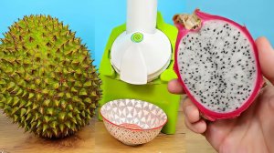 Что если сделать мороженое из Дуриана и Драгон Фрута? Ice Cream Maker с Алиэкспресс