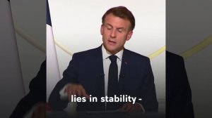 Emmanuel Macron France’s position.