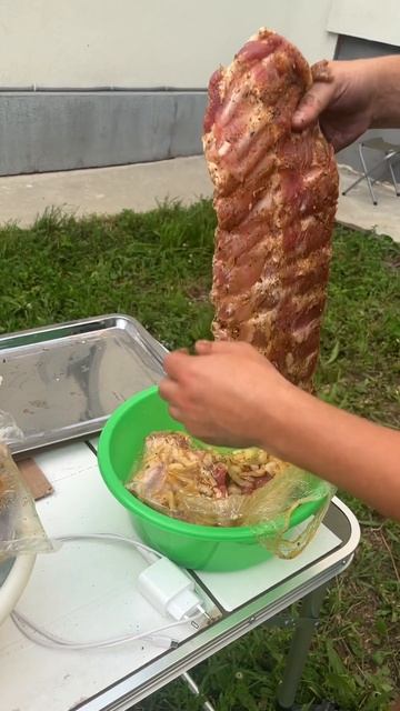 Ребрышки на мангале #мангалсвоимируками #мангал #рёбрышки #ребрышки #наморенамашине смотреть онлайн