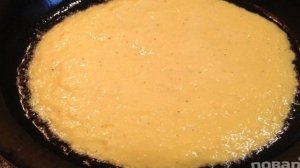 Картофельная пицца на сковороде