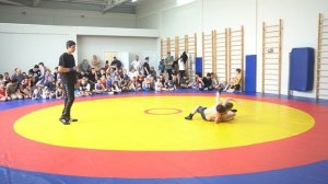 Греко-римская борьба,2015-2017 г.р. 32 кг. Жалыбин Юрий(Новопокровск)-Гончаров Владимир(Новокубанск)