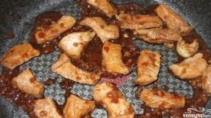 Гречневая лапша со свининой