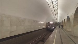 Поездка на Новогоднем составе Еж3 по ТКЛ (последний год) - 16.01.2024. Подборка