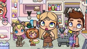 MilaGameПОКУПКИ В ЛАГЕРЬ ДЛЯ АЛИСЫ И АЛИНЫ 🛍🎒 AVATAR WORLD ИСТОРИЯ 💕 РУТИНА СЕМЬИ 👨👩👧👦 ОБН