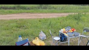 Маленькие приключения и семейный пикник. Первый выезд.