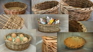 Быстро и просто. Чудесная корзинка своими руками. Мастер класс для начинающих.