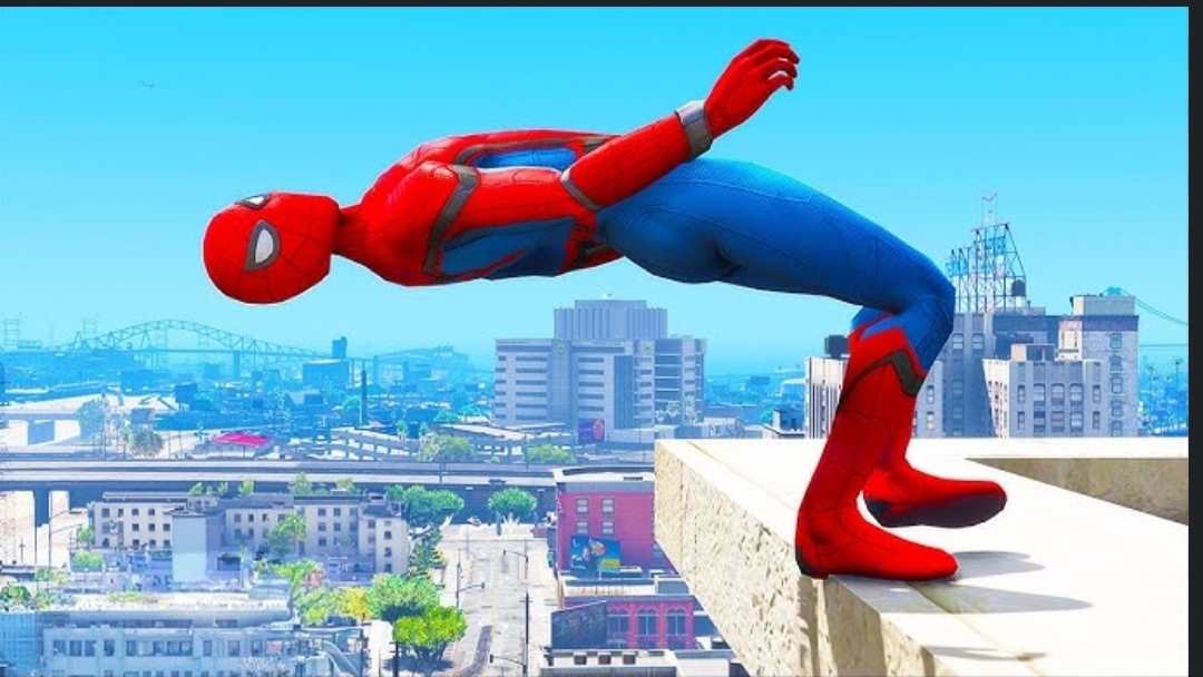 Spiderman Gameplay Funny Fails in GTA 5 (Spider-Man Funny Moments GTA V)