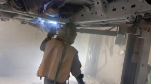 Электродуговое нанесение цинка.