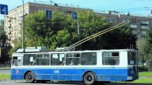 Троллейбус "ВЗТМ-5284" в Москве