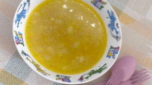 Рисовый суп с курицей и цветной капустой для малышей от 1 года