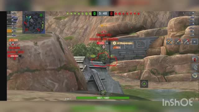 Tanks blitz шоты (пробития) на танках